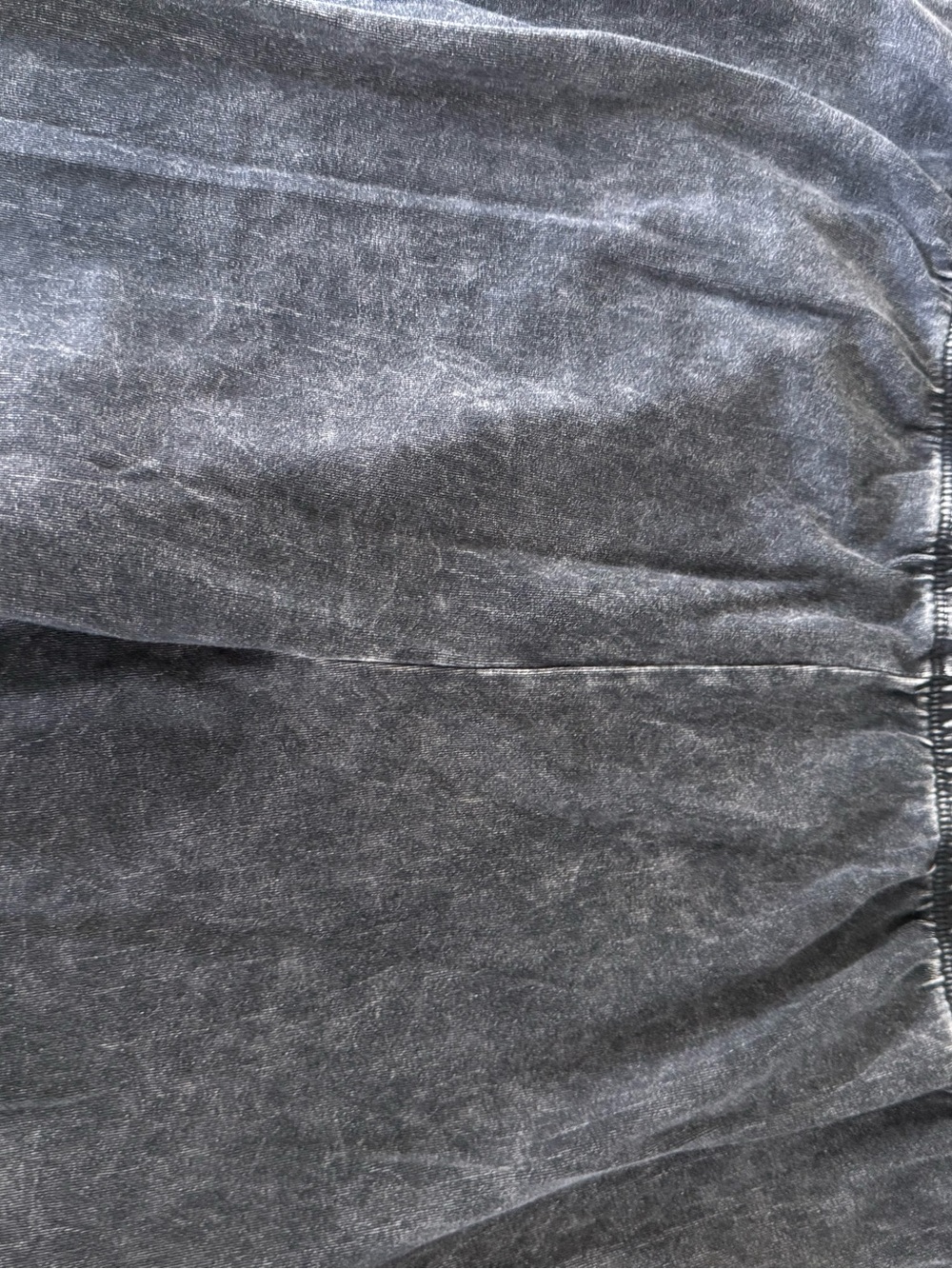 Vintage-Inspired Washed Gray Black Women's Jersey Jacket with 2 pair leggings - Picture 12 of 12